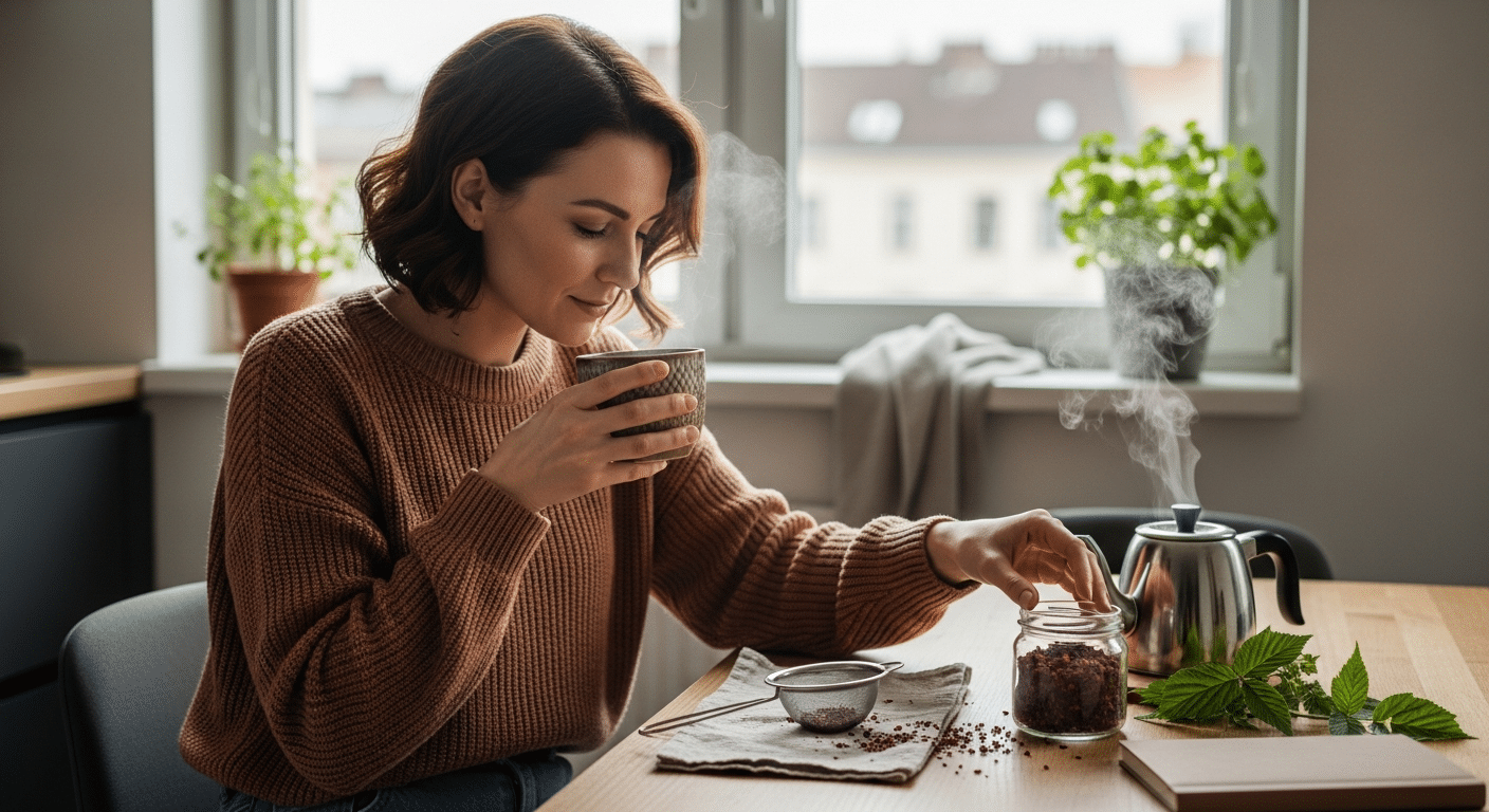 Természetes segítség menstruációs görcsök ellen: a gyógynövényes tea hatása a női egészségre